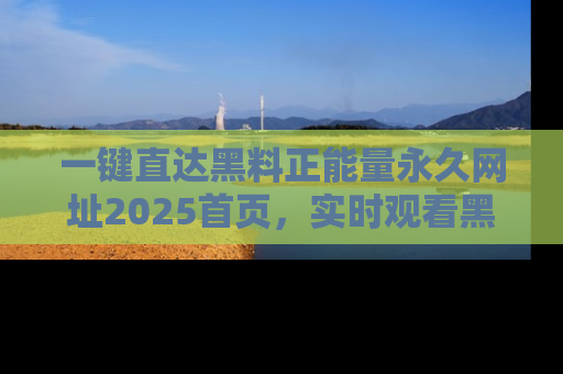 一键直达黑料正能量永久网址2025首页,实时观看黑料大汇总