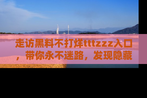 走访黑料不打烊tttzzz入口,带你永不迷路,发现隐藏的黑幕